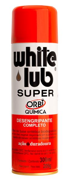 OLEO DESENGRIPANTE SPRAY WHITE LUB300ML - ORBI QUIMICA