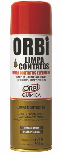 LIMPA CONTATOS SPRAY 300ML - ORBI QUIMICA