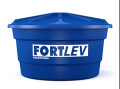 CAIXA D AGUA POLIETILENO 250L C/TAMPA  FORTLEV - FORTLEV