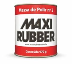 MASSA DE POLIR N2 970G - MAXI RUBBER