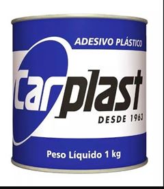 ADESIVO PLASTICO 1KG BRANCO - CARPLAST
