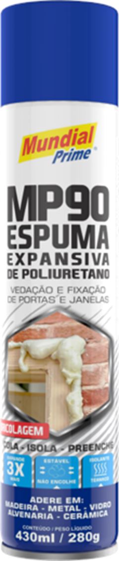 ESPUMA PU 430ML - MUNDIAL PRIME