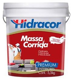 MASSA CORRIDA 5,5KG - HIDRACOR