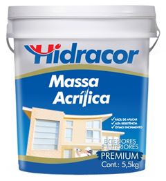 MASSA ACRILICA 5,5KG - HIDRACOR