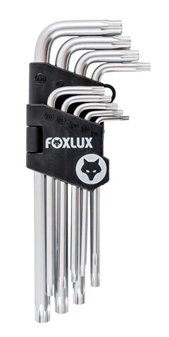 CHAVE TORX 09PC - FOXLUX