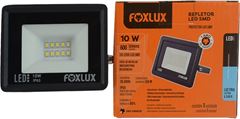 REFLETOR LED 10W 6500K PRETO BIVOLT - FOXLUX