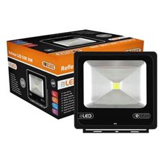 REFLETOR LED 30W 6500K PRETO BIVOLT - FOXLUX