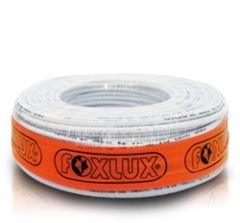 CABO COAXIAL RGC 6 95% 100M BRANCO - FOXLUX