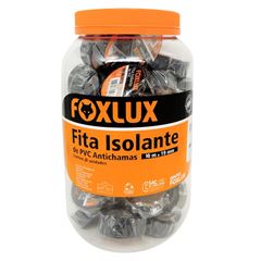 FITA ISOLANTE 19MMX10M PRETO - FOXLUX