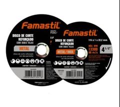 DISCO CORTE INOX 4.1/2X1,0X22,2 - FAMASTIL