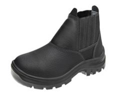 BOTA COURO ELASTICO BICO DE PVC N39 - MARLUVAS