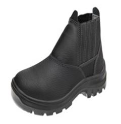 BOTA COURO ELASTICO BICO DE ACO N42 - MARLUVAS