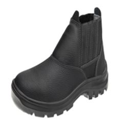 BOTA COURO ELASTICO BICO DE ACO N42 - MARLUVAS