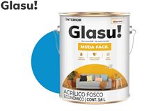 TINTA ACRILICA FOSCO MUDA FACIL 3,6L OCEANO - GLASU