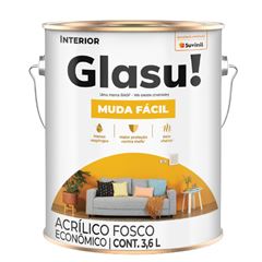 TINTA ACRILICA FOSCO MUDA FACIL 3,6L OCEANO - GLASU