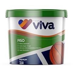 TINTA P/PISO AMARELO DEMARCACAO 3,6L - VIVA