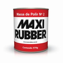 MASSA DE POLIR N2 490G - MAXI RUBBER