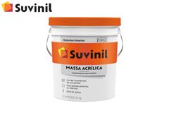 MASSA ACRILICA 25KG BALDE PLASTICO - SUVINIL
