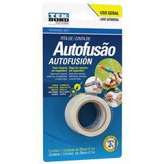 FITA ISOLANTE 25MMX1M AUTO FUSAO BLISTER - TEKBOND