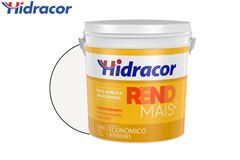 TINTA ACRILICA BRANCO FOSCO 15L RENDMAIS - HIDRACOR