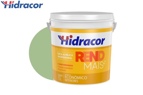 TINTA ACRILICA VERDE PRIMAVERA 15L RENDMAIS - HIDRACOR | Rofe Distribuidora