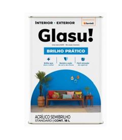 TINTA ACRILICO SEMIBRILHO 18L AREIA - GLASU