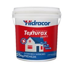 TEXTURA INTERNA/EXTERNA RUSTICA 25KG BRANCO NEVE - HIDRACOR