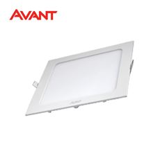 PAINEL LED EMBUTIR 3000K 18W QUADRADO BIVOLT LUZ AMARELA AVANT - AVANT