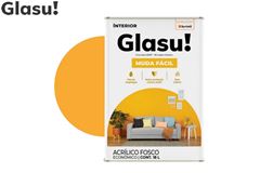 TINTA ACRILICA FOSCO MUDA FACIL 18L AMARELO OURO LATA - GLASU