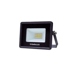 REFLETOR LED 20W 6500K PRETO BIVOLT SUPER SLIM - EMPALUX