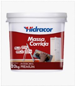 MASSA CORRIDA 20KG - HIDRACOR