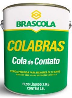 COLA CONTATO 2,8KG COLABRAS - BRASCOLA