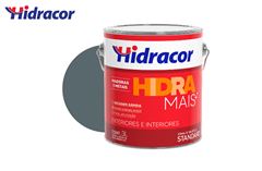 TINTA ACRILICA FOSCO CINZA ESCURO 3L HIDRAMAIS -  HIDRACOR