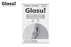 MASSA ACRILICA 27KG - GLASU