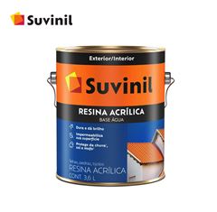 RESINA ACRILICA BASE AGUA INCOLOR 3,6L - SUVINIL