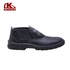 BOTA COURO ELASTICO BICO PLASTICO PP N38 - KADESH/COMBAT