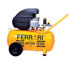 COMPRESSOR AR PORTATIL CFC 10/50L 220V 2HP MEGA AIR- FERRARI