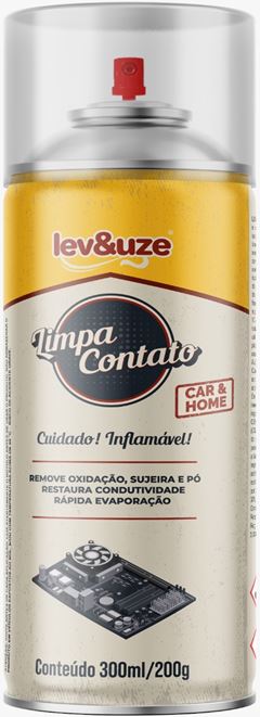 LIMPA CONTATOS SPRAY 300ML - LEV&UZE