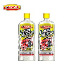 LAVA AUTOS C/ CERA 500ML - LUXCAR