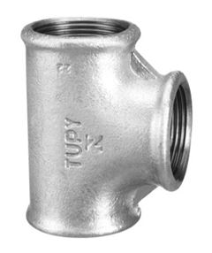 TEE ROSCAVEL 1/2” GALVANIZADA - TUPY