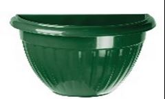 VASO P/PLANTAS PAREDE 3L VERDE - LUMMAR