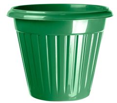 VASO P/PLANTAS REDONDO 8L VERDE - LUMMAR