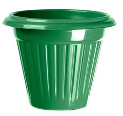 VASO P/PLANTAS REDONDO 1,5L VERDE - LUMMAR