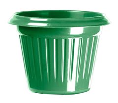 VASO P/PLANTAS REDONDO 600L VERDE - LUMMAR