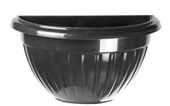 VASO P/PLANTAS PAREDE 3L PRETO - LUMMAR