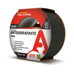 FITA ANTIDERRAPANTE PRETO 50MMX5M - ADERE