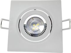 SPOT EMBUTIR LED 5W QUADRADO 3000K BIVOLT - AVANT