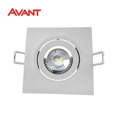 SPOT EMBUTIR LED 5W QUADRADO 3000K BIVOLT - AVANT