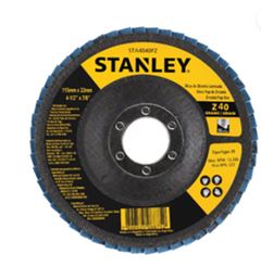 DISCO ABRASIVO FLAP 7”X7/8” GRAO 40 - STANLEY