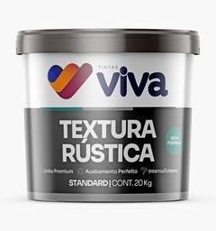 TEXTURA EXTERNA RUSTICA 20KG AMARELO FLORAL - VIVA